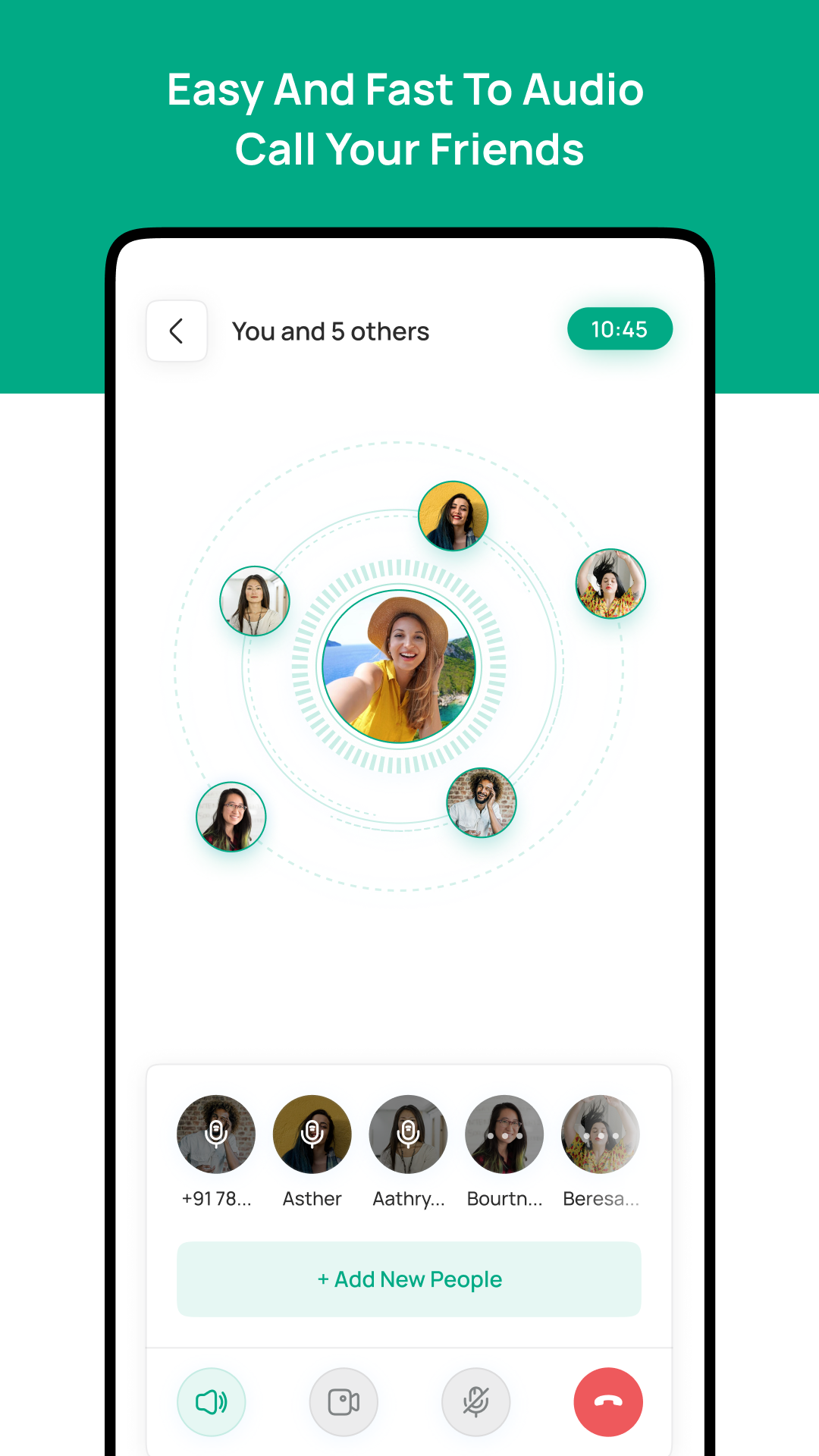 Easy And Fast Audio Call Your Friends