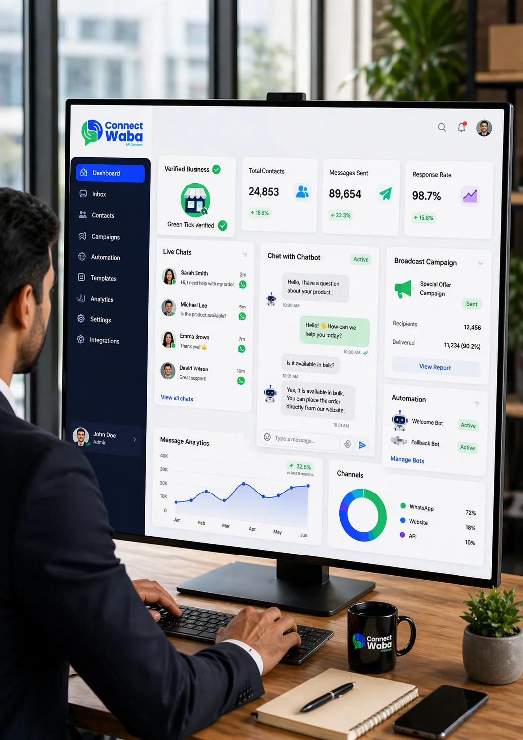 about us - Feature of Web App